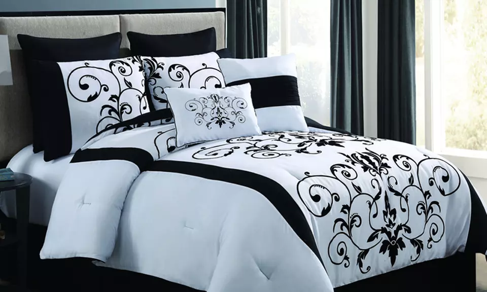Cassandra 8-Piece Comforter Set - Primary Image