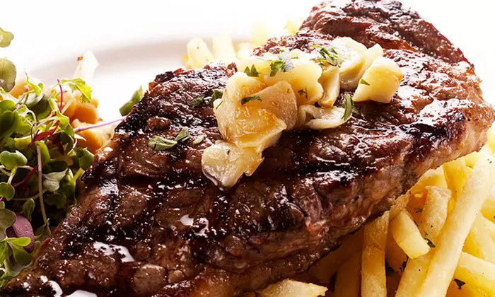 $71.50 for a Brazilian Dinner for Two with Appetizer, Desserts, and Wine (Up to $135 Value) - Primary Image