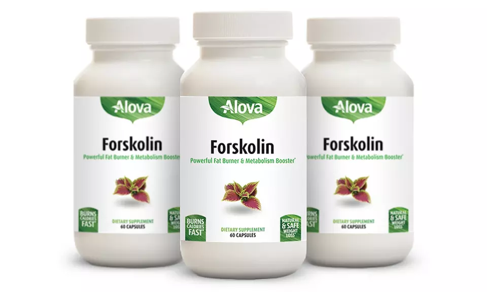 Buy 2 Get 1 Free: Alova Forskolin Dietary Supplement - Primary Image