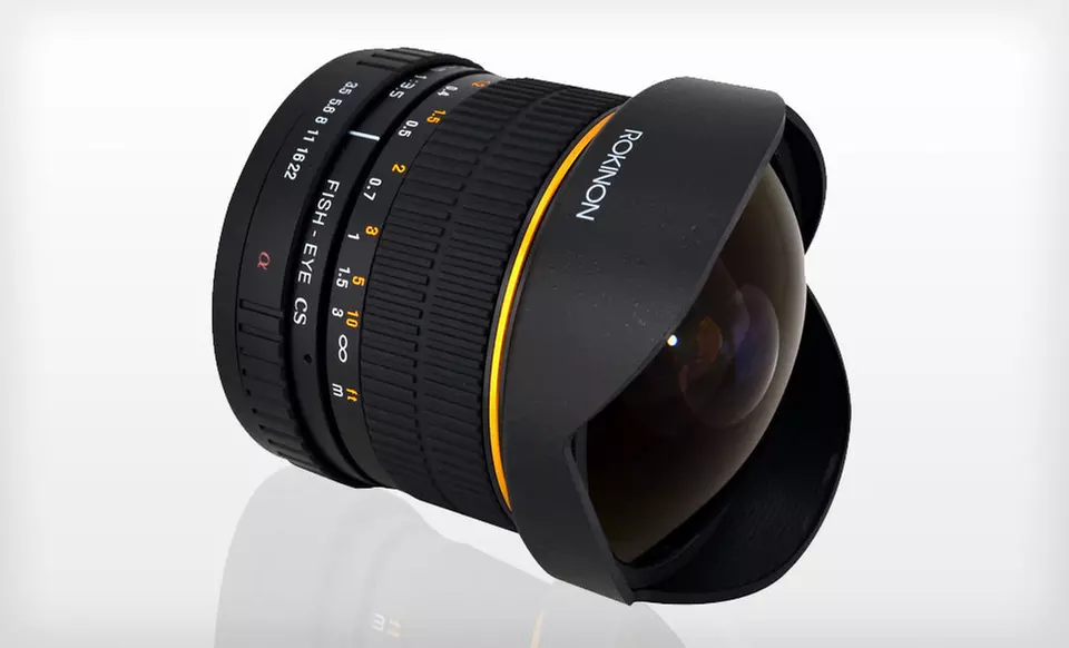 $249 for a Rokinon 8mm Ultrawide Fisheye Lens for Canon or Nikon Cameras ($399 List Price). Free Shipping. - Second Medium