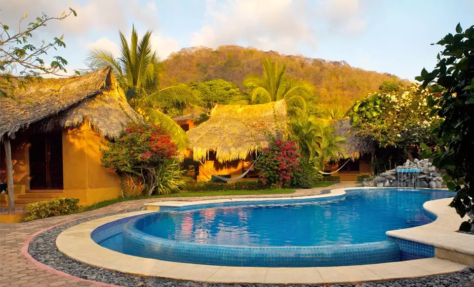4- or 5-Night Stay in a Poolside Ocean-View Bungalow for Two at The Inn at Manzanillo Bay in Troncones, Mexico - Primary Image
