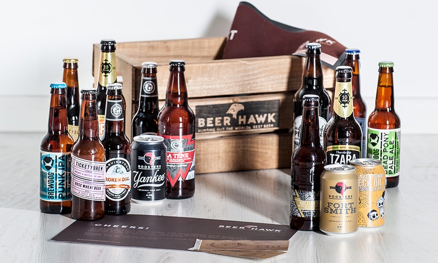 Image 1: Case 15 British Craft Beers + £5