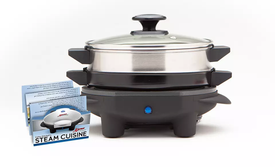 Xpress Platinum Cooker and Steamer Bundle. Free Returns. - Primary Image