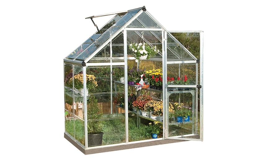 Image 3: Palram Harmony Greenhouse