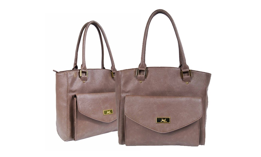 Image 3: Jazzi London Classic Tote Bag