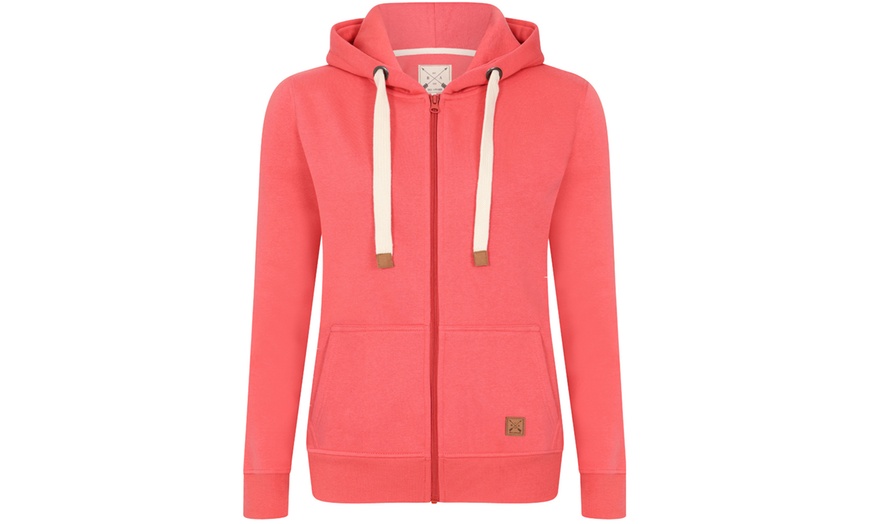 Image 10: Blu Apparel Full Zip Hoodie for Women in Assorted Colours and Sizes