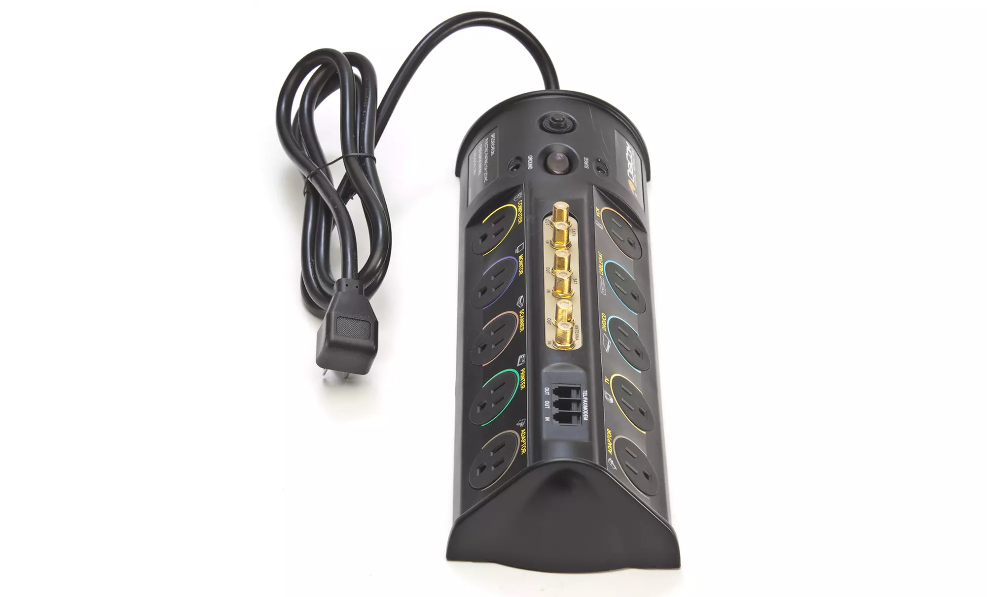 Power Center 6,900-Joules Surge Protector With Phone And Sat-Cable Line Protection - Second Medium