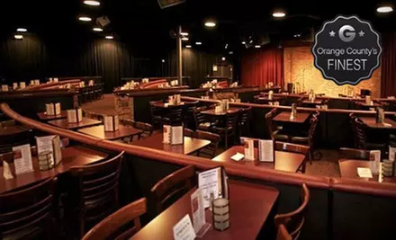 $25 for Two Show Tickets with Appetizer and Four Tickets to Future Shows at Irvine Improv (Up to $129.95 Value) - Primary Image