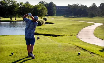 18-Hole Round of Golf with Cart for Two or Four at The Woodlands Golf Club in Alton - Primary Image