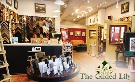 $40 for $100 Worth of Custom Framing at The Gilded Lily-Fine Custom Framing in Monroe - Primary Image