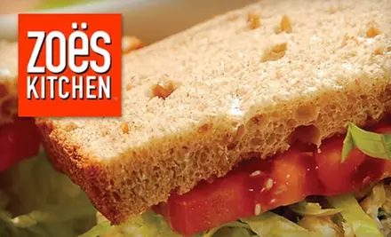 $10 for $20 Worth of Mediterranean-Inspired Eats and Drinks at Zoёs Kitchen - Primary Image