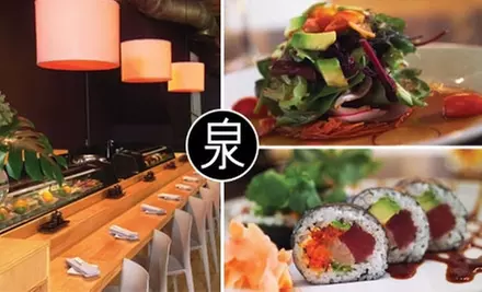 $20 for $40 Worth of Delectable Sushi, Sake, and More at Izumi Sushi - Primary Image