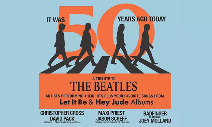 It Was 50 Years Ago Today: A Tribute to The Beatles on October 29 at 8 pm - Primary Image