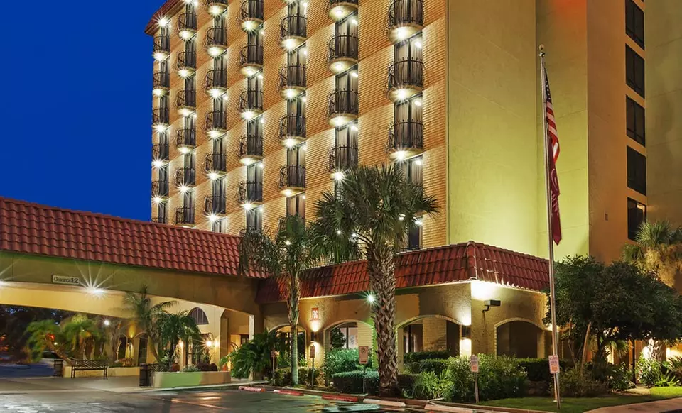 Stay with Daily Breakfast at Crowne Plaza Suites Houston. Dates into September. - Primary Image