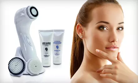 $65 for a ProSonic Face and Body Cleansing and Exfoliation Anti-Aging Brush Set ($204 List Price). Free Shipping. - Primary Image