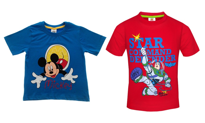 Image 1: Disney Themed T-Shirts