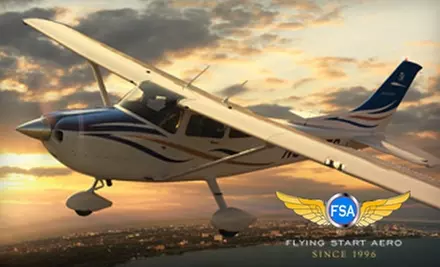 $100 for an Introductory Flight Lesson with Flying Start Aero ($225 Value) - Primary Image