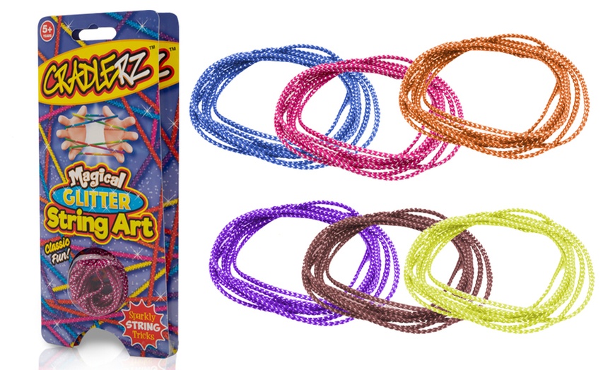 Image 3: Cradlerz Glitter String Art Toys