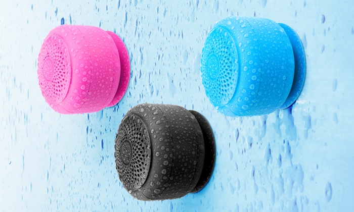 groupon shower speaker