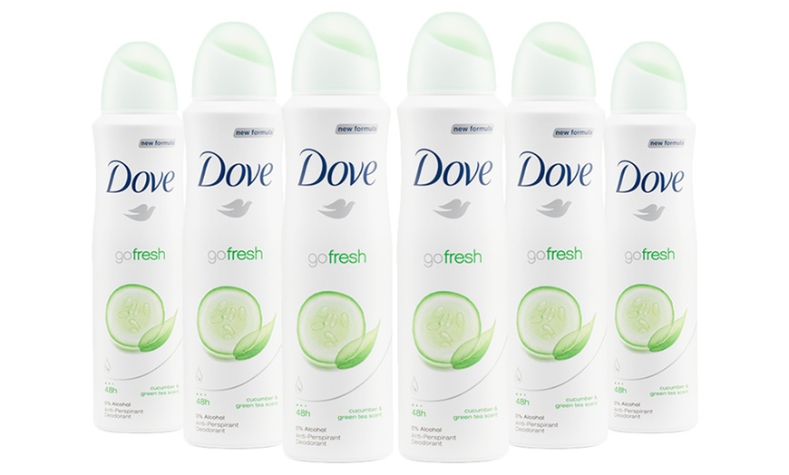 Image 9: Six-Pack of Dove Antiperspirant Deodorant Spray