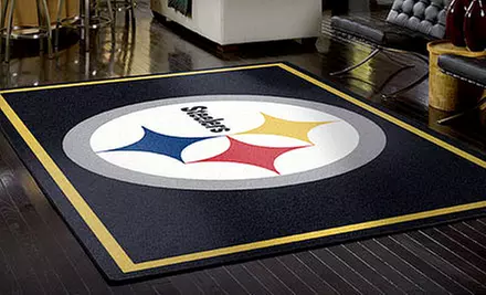 NFL, MLB, NHL, NBA, or NCAA Team Rugs from My Sports Rug (Up to 54% Off). Two Options Available. - Primary Image