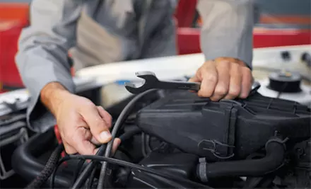 Car-Care Package Including Oil Change & Car Wash or Maintenance Package Including Wiper Blades, Oil Changes & Car Washesat Sears Auto Center–Old Forge Motor Cars in Lansdale (Up to 84% Off)  - Primary Image