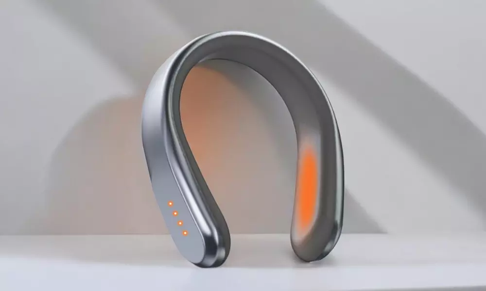 Aufladbarer Nackenwärmer mit 4 Heizstufen - Primary Image