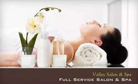 Half Off Hair, Skin, and Nail Treatments at Valley Salon & Spa in Hardin Valley. Choose from Half and Full-Day Options. - Primary Image