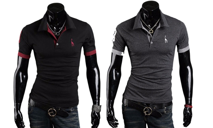 Image 2: Men's Polo T-Shirts