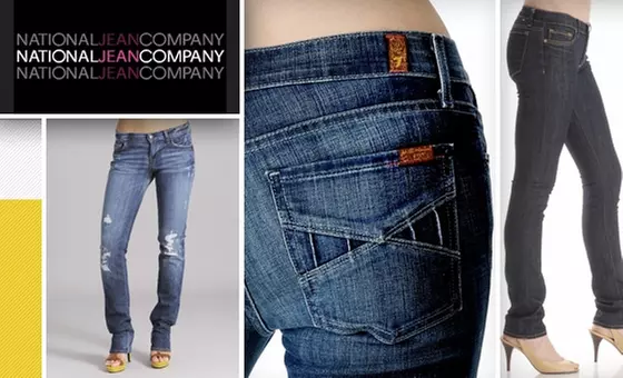 $50 for $100 Worth of Designer Denim Plus Free Alterations at National Jean Company - Primary Image