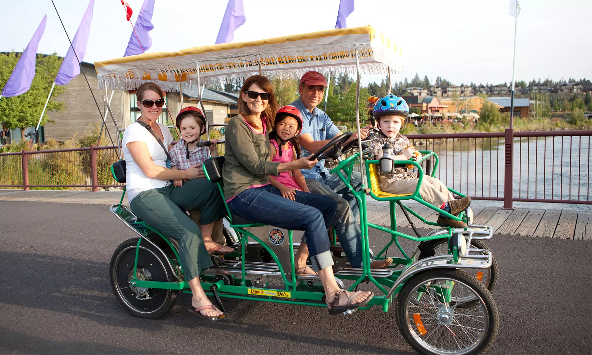 $16 for $30 Worth of Bicycle, Surrey, Pedal Boat, or Kayak Rental at Wheel Fun Rentals - Primary Image