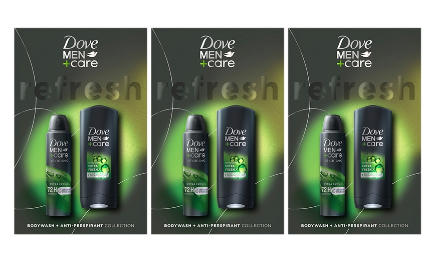 Image 5: Dove Men+Care Refresh Bodywash and Antiperspirant Duo Collection Set 