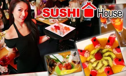 $15 for $30 of Japanese Fare and Drinks at Sushi House  - Primary Image
