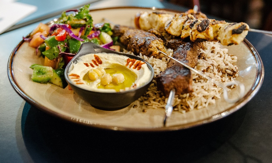 Image 3: Middle Eastern Buffet Meal for Two 