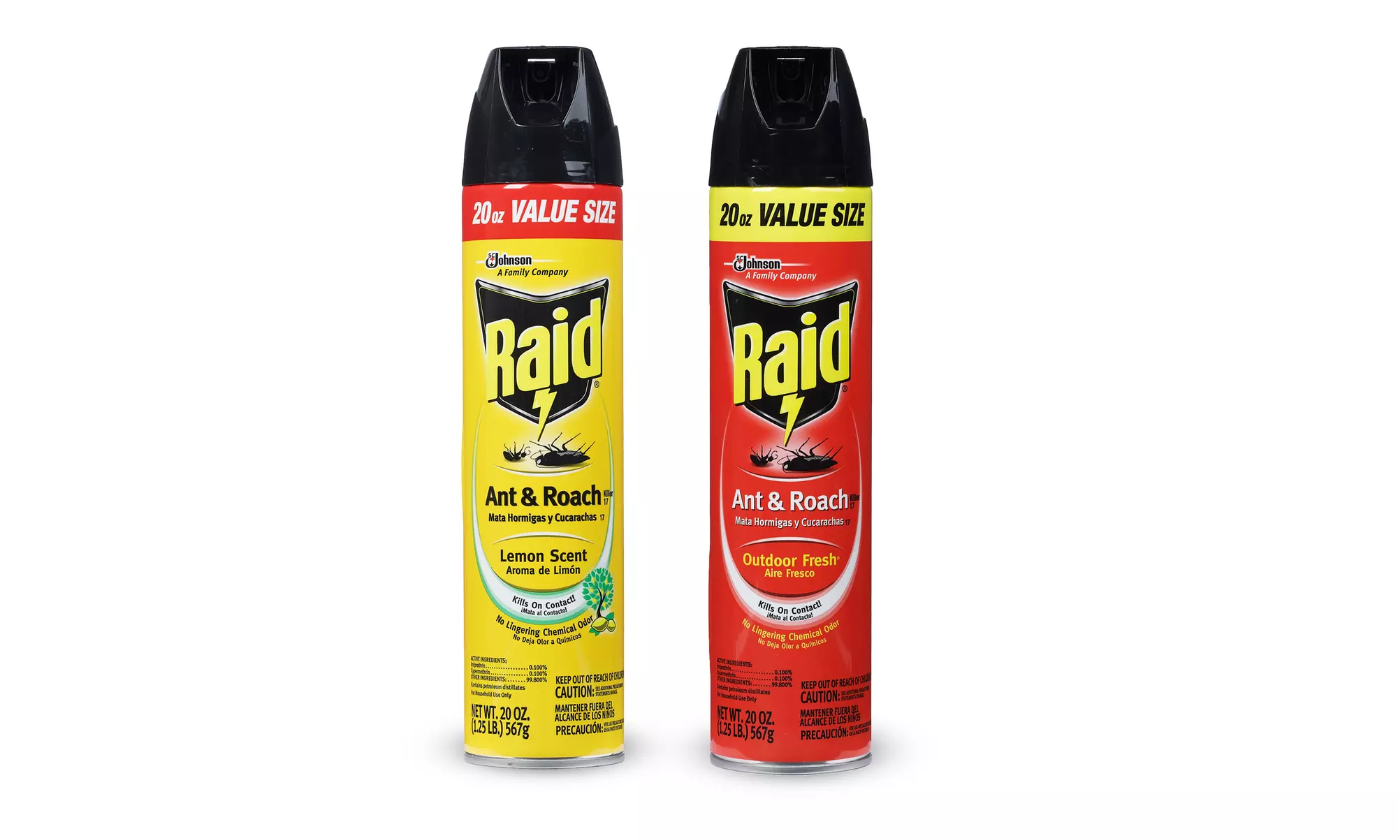 Raid Ant & Roach Killer; 3-Pack of 20 Oz. Bottles. Multiple Scents Available. - Primary Image
