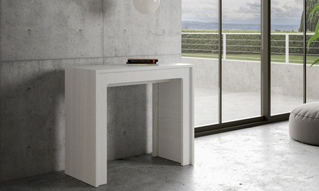 Consolle allungabile Mia disponibile in 2 modelli e 2 colori