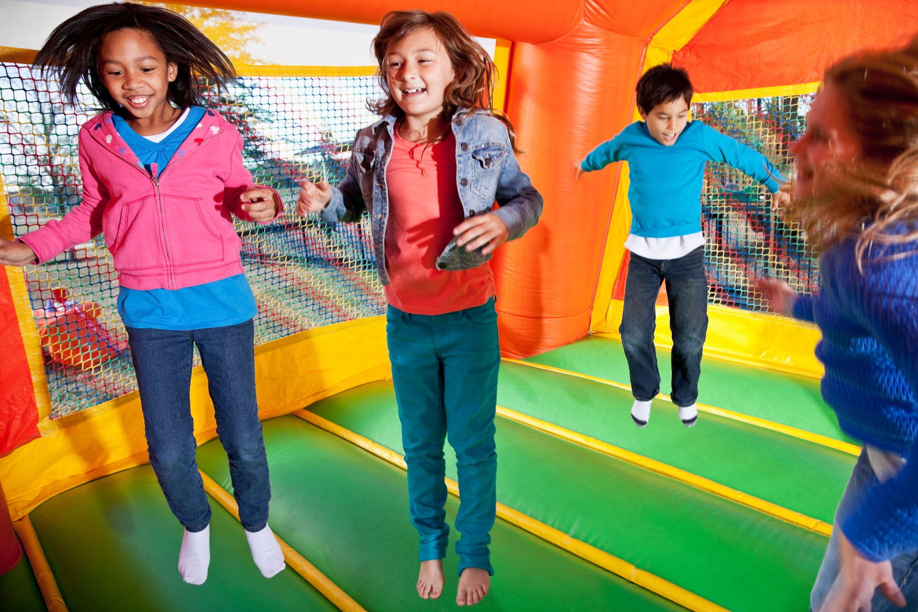 4 Day Bounce House & Carnival Game Rental Fun for Everyone