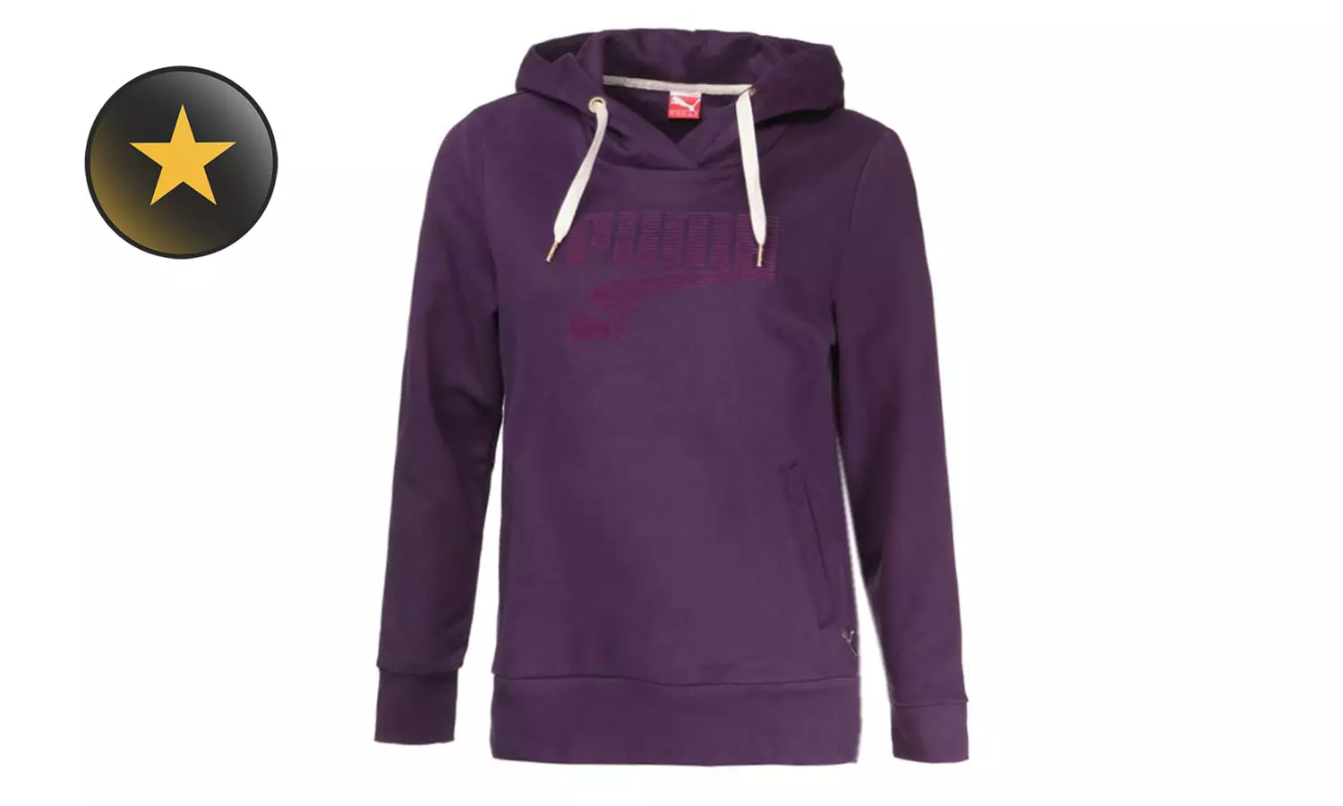 Sweat femme Puma à capuche en coton - Primary Image