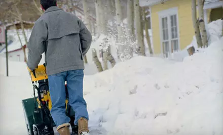 $65 for Snow Shoveling and Ice-Melt Treatment from TurfWorks ($130 Value) - Primary Image