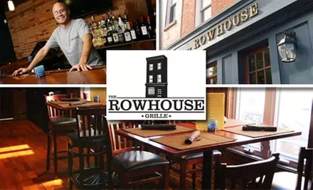 $15 for $30 Worth of Starters, Salads, Sandwiches, and Drinks at The Row House Grille - Primary Image