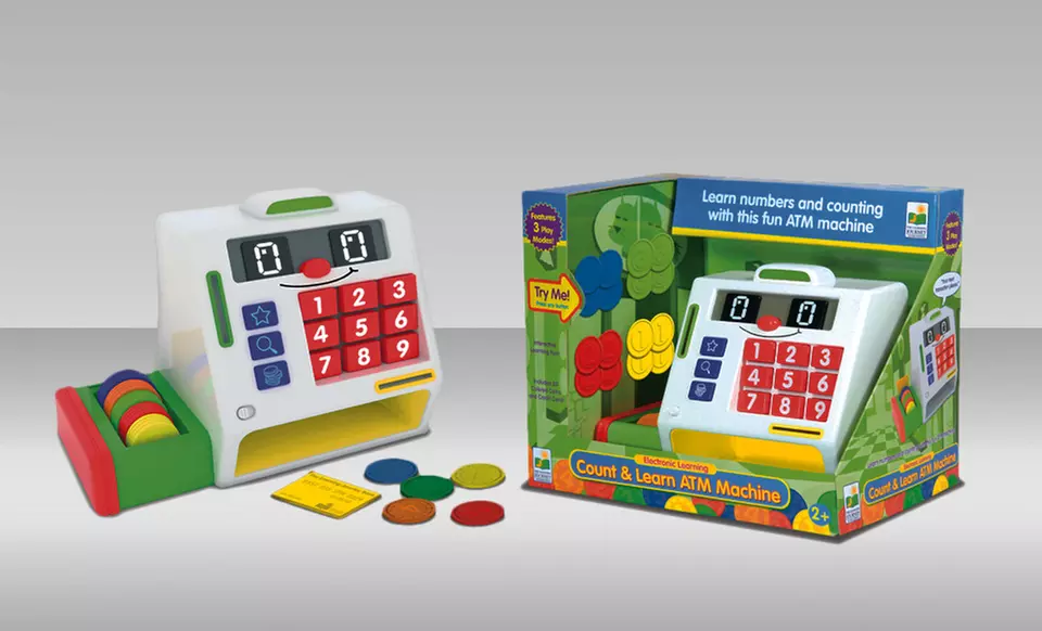 $23.99 for an Electronic Learning Count & Learn ATM Machine ($45.48 List Price). Free Shipping and Returns. - Primary Image