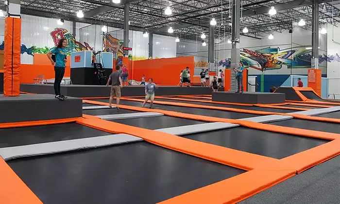 $18 for Two One-Hour Jump Sessions at Flight Trampoline Park ($26 Value) - Primary Image