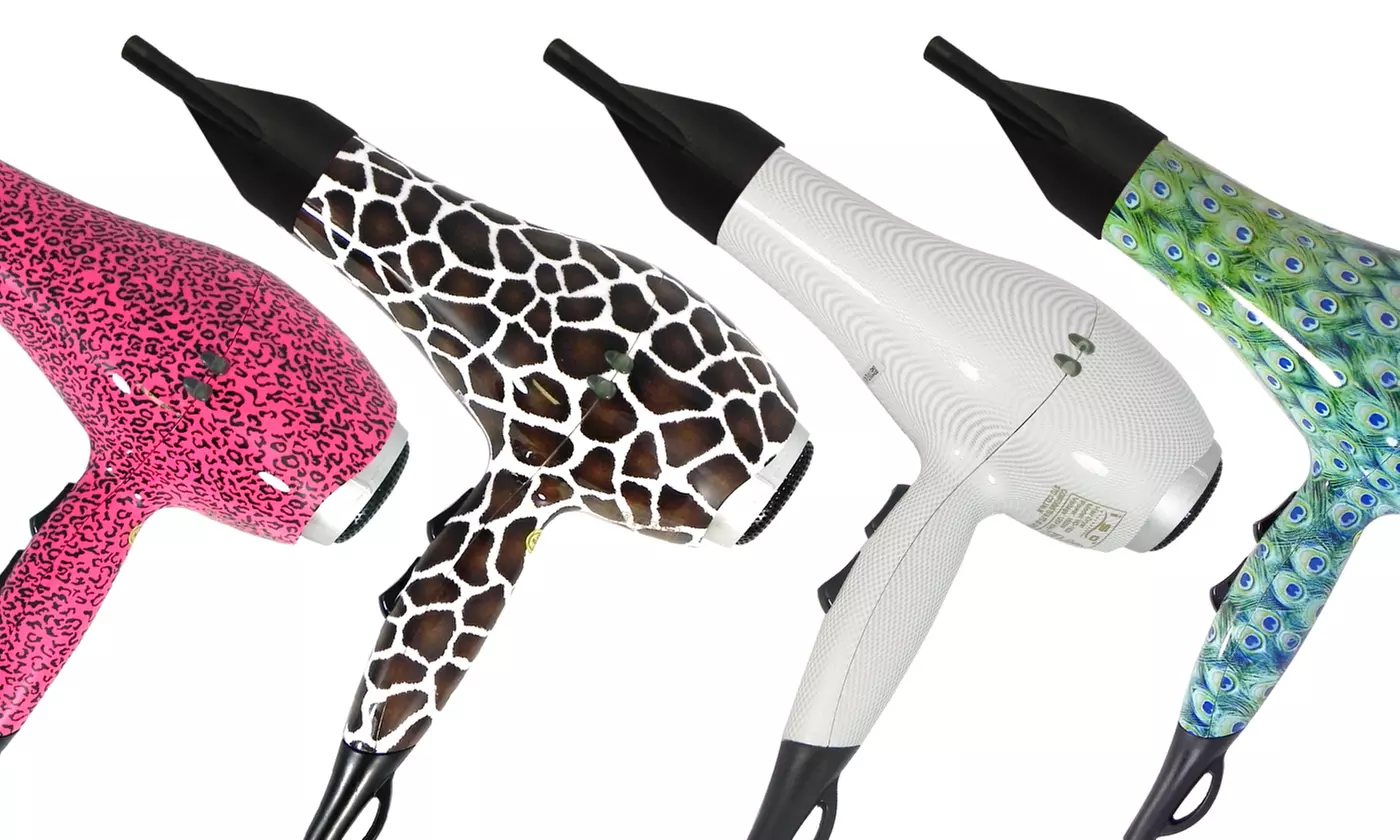 ISO Ionic Pro 2000 Patterned Hair Dryer - Primary Image