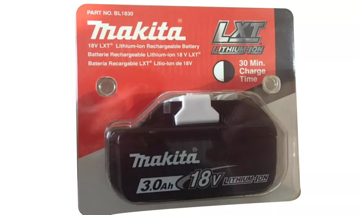 Makita 18V LXT Lithium-Ion Rechargeable Battery - Primary Image