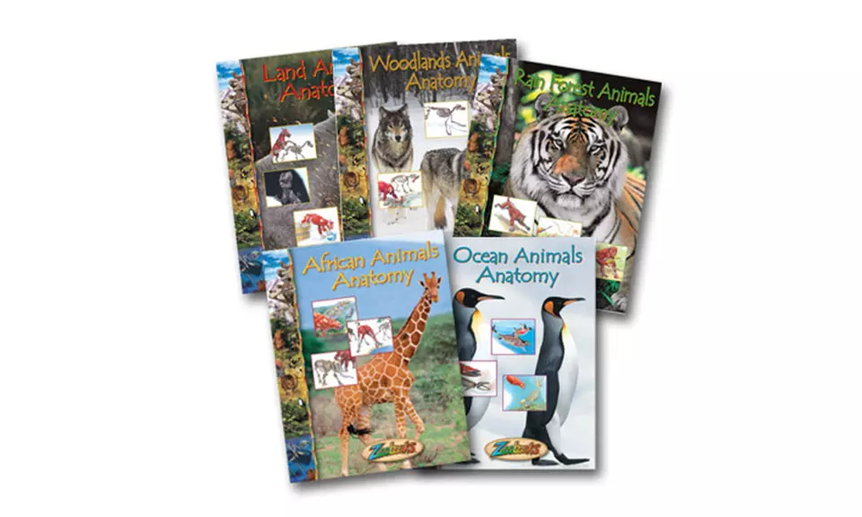 Zoobooks Animal Anatomy Set with 2 Bonus Books  - Primary Image