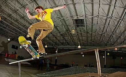 Two or Four Open Skateboarding and Bike Visits to Krush Skate Park in Tinley Park (Up to 58% Off) - Primary Image