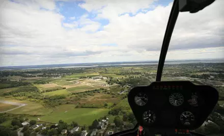 $99 for a Helicopter Tour for Up to Three from Bird’s Eye View Helicopters in Middletown ($177 Value) - Primary Image