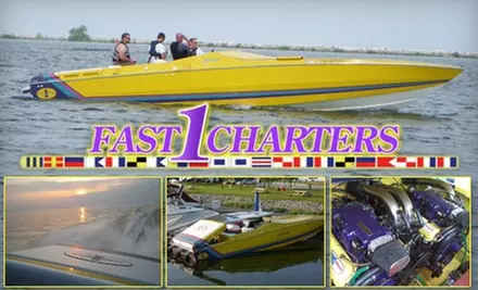 Tickets for a 90-Minute Lake Erie Sunset Cruise for 2–5 People from Fast1Charters (Up to $250 Value) - Primary Image