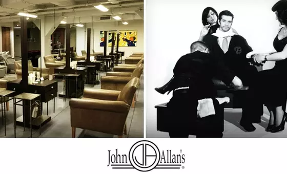 $34 for The Full Service at John Allan's Men's Club - Primary Image