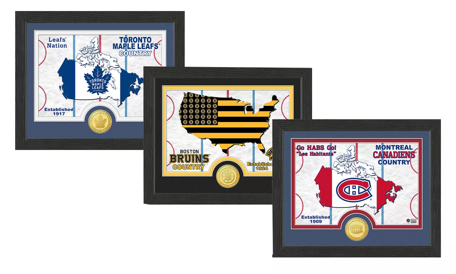 The Highland Mint Country Pride NHL Photo Mint Coins - Primary Image